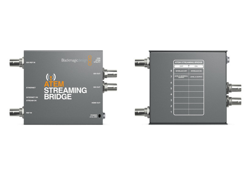 Atem Streaming Bridge - IABM Single BaM Product